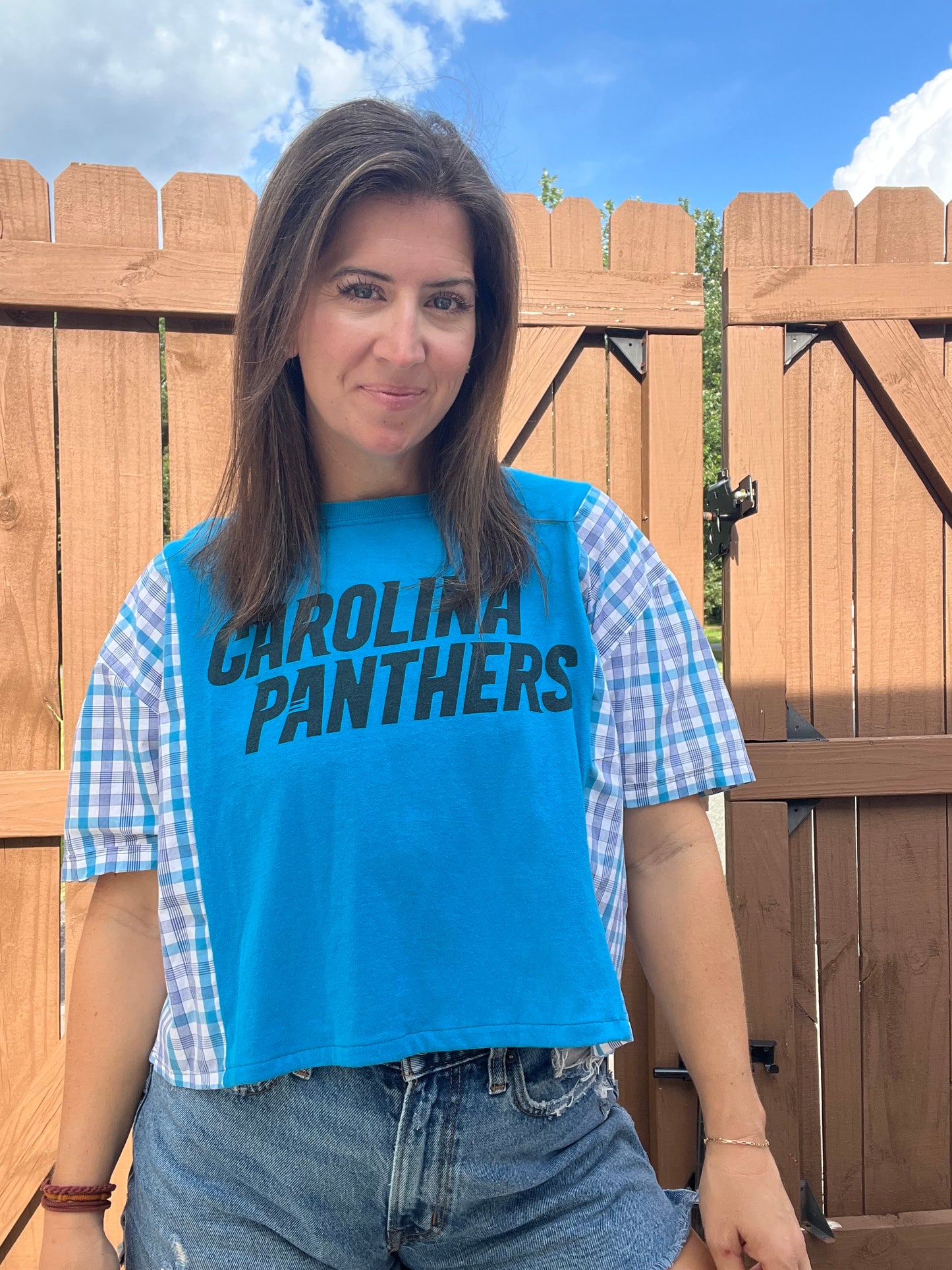 Carolina Panthers Short Sleeve - Luna Leigh Collective