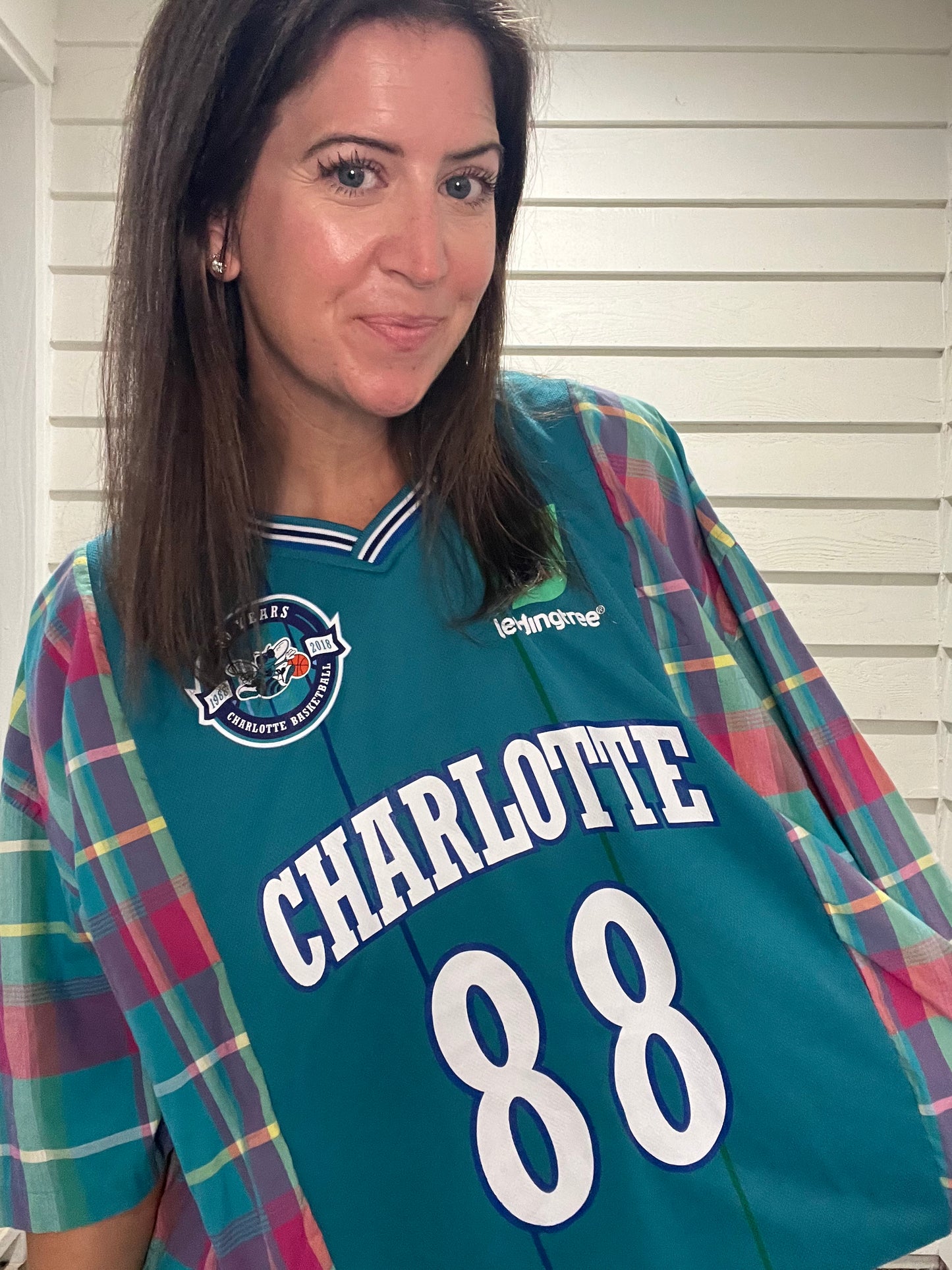 Charlotte Hornets Reworked Anniversary Jersey - Luna Leigh Collective