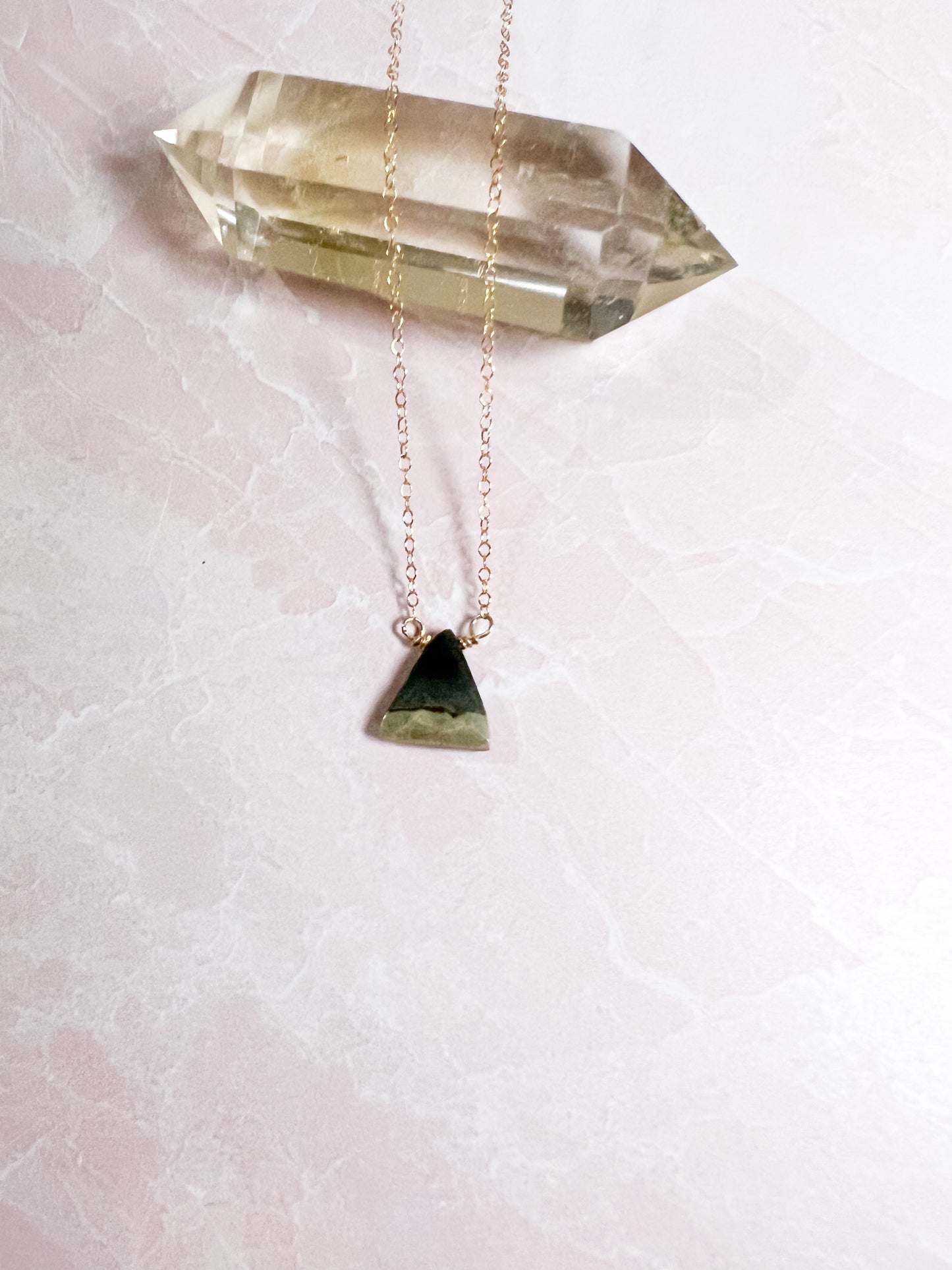 Jade Necklace - Luna Leigh Collective