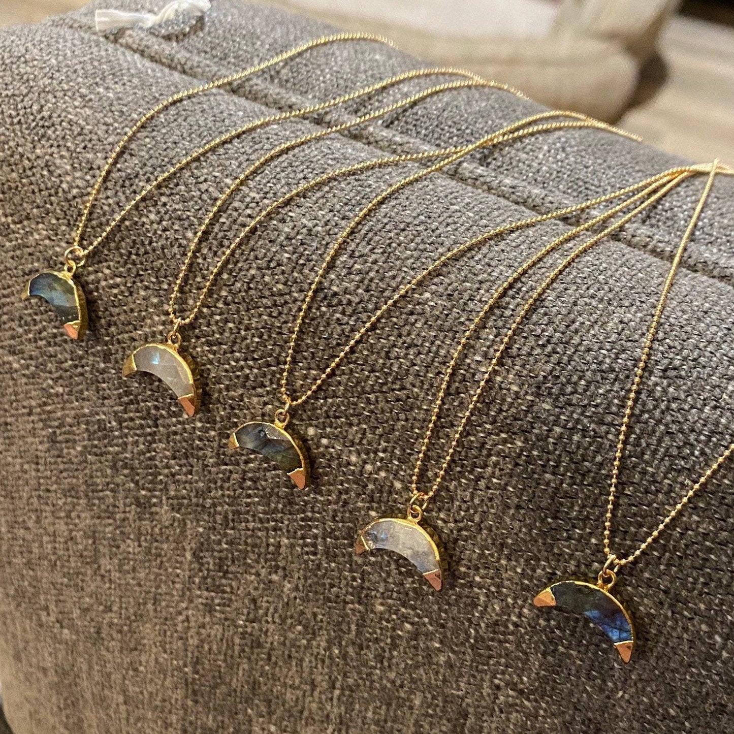 Crescent Necklace - Luna Leigh Collective
