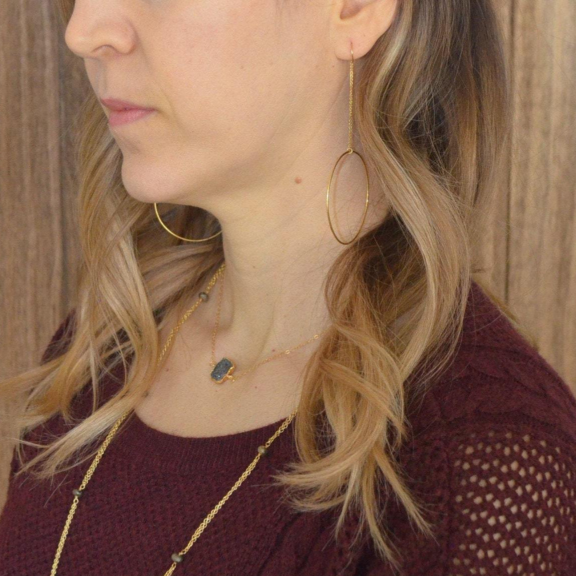 Thin Hoop Threaders - Luna Leigh Collective