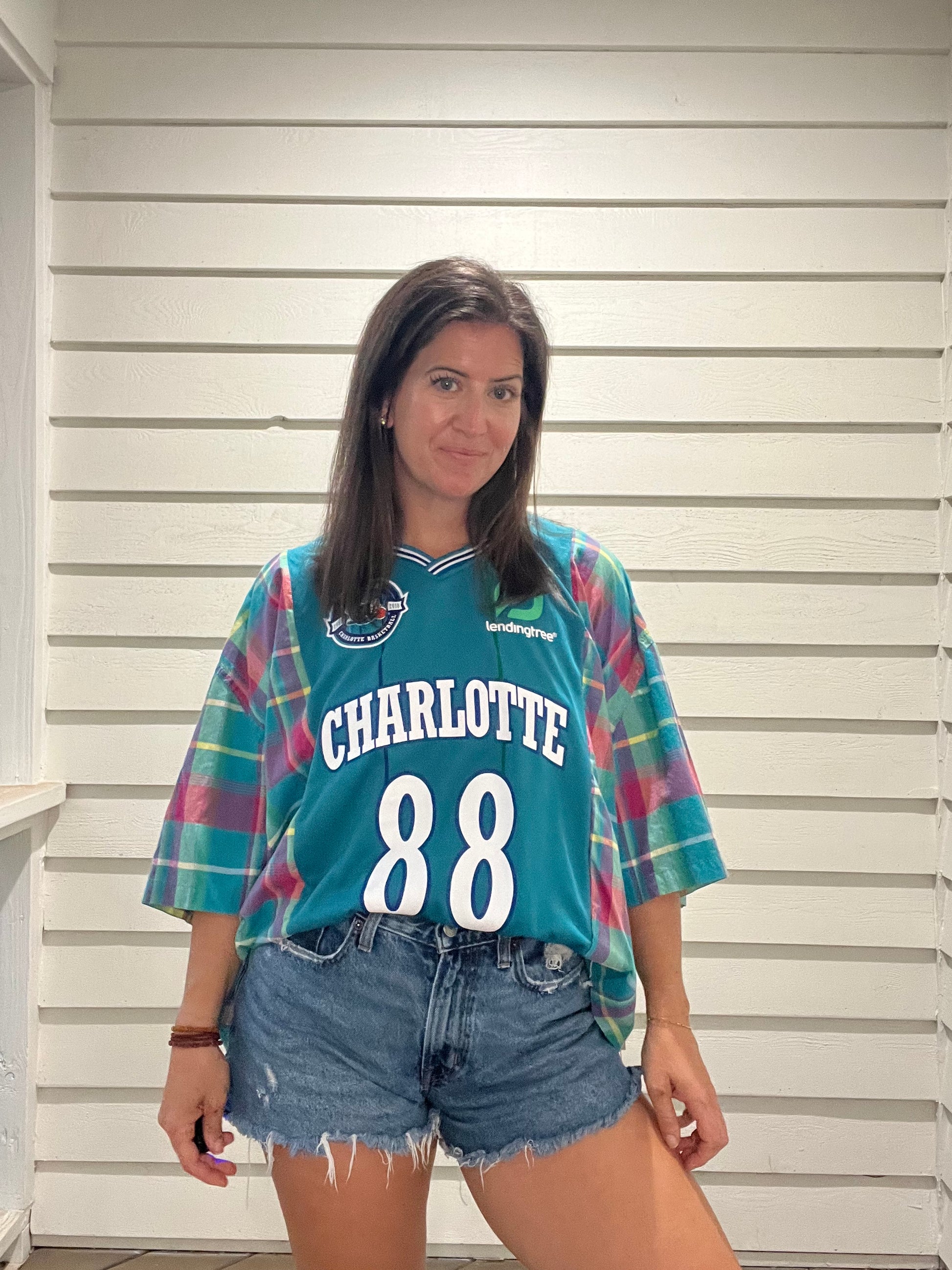 Charlotte Hornets Reworked Anniversary Jersey - Luna Leigh Collective