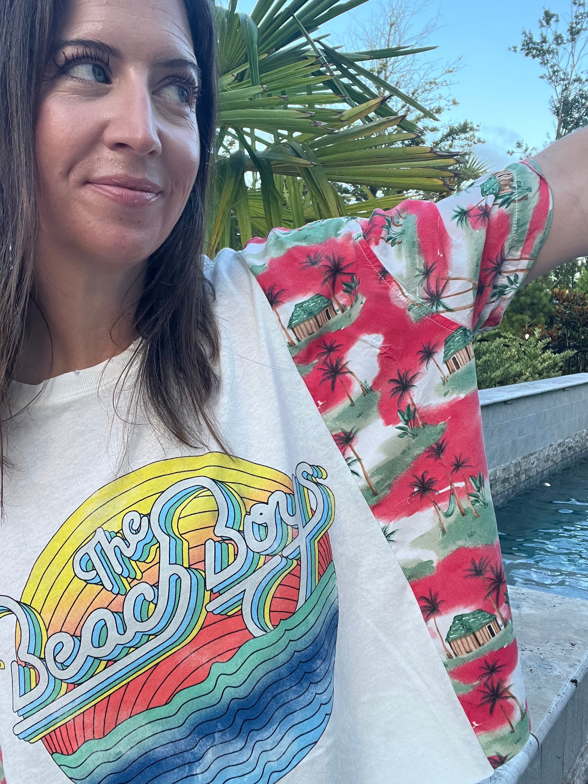 Beach Boys Reworked Hawaiian Shirt - Luna Leigh Collective