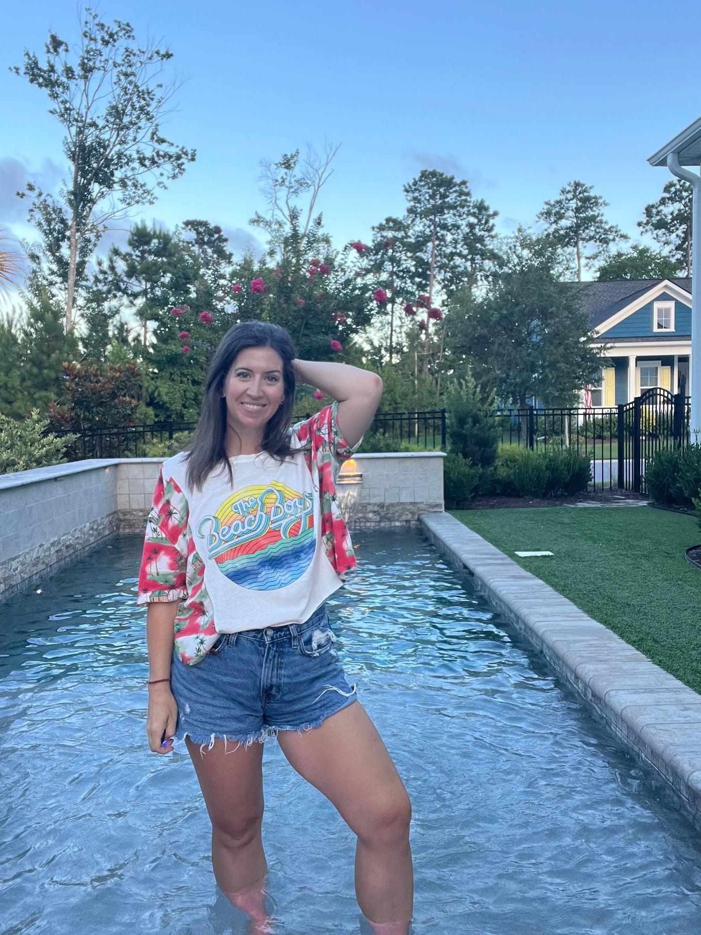 Beach Boys Reworked Hawaiian Shirt - Luna Leigh Collective