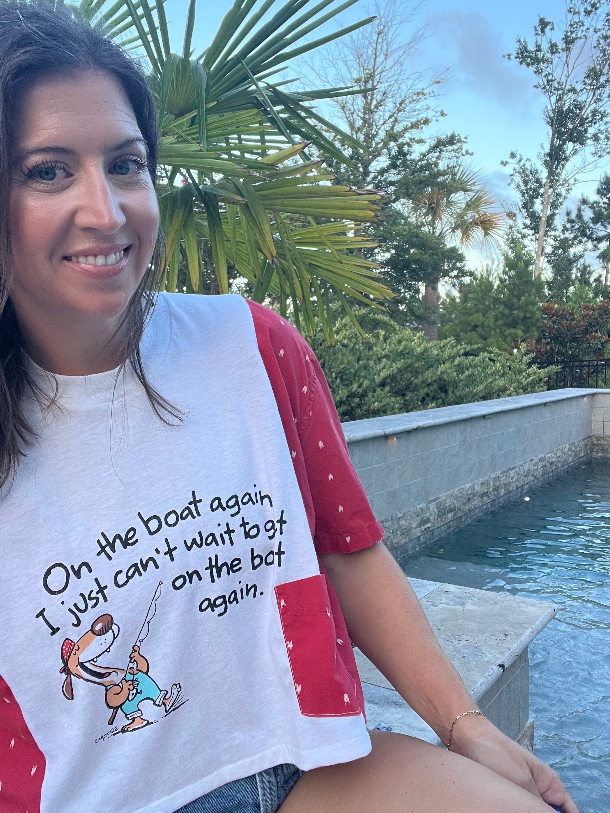 Boating Upcycle Short Sleeve - Luna Leigh Collective