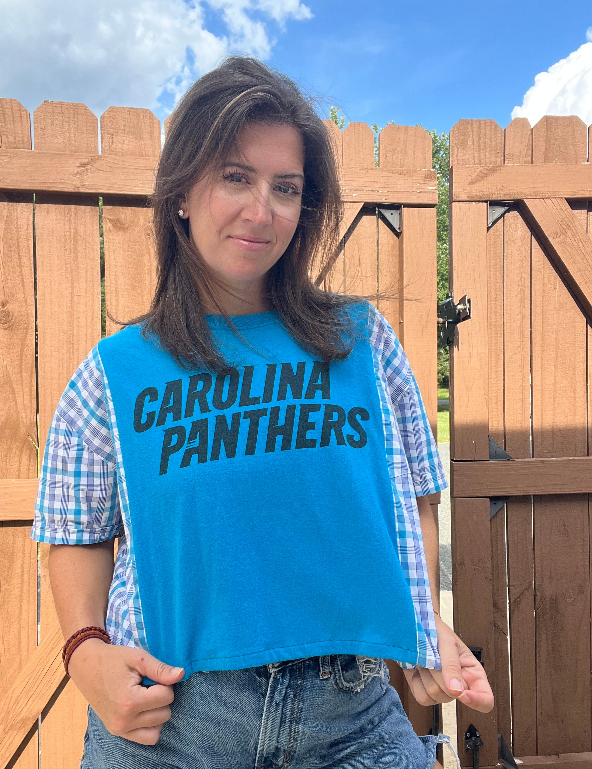 Carolina Panthers Short Sleeve - Luna Leigh Collective