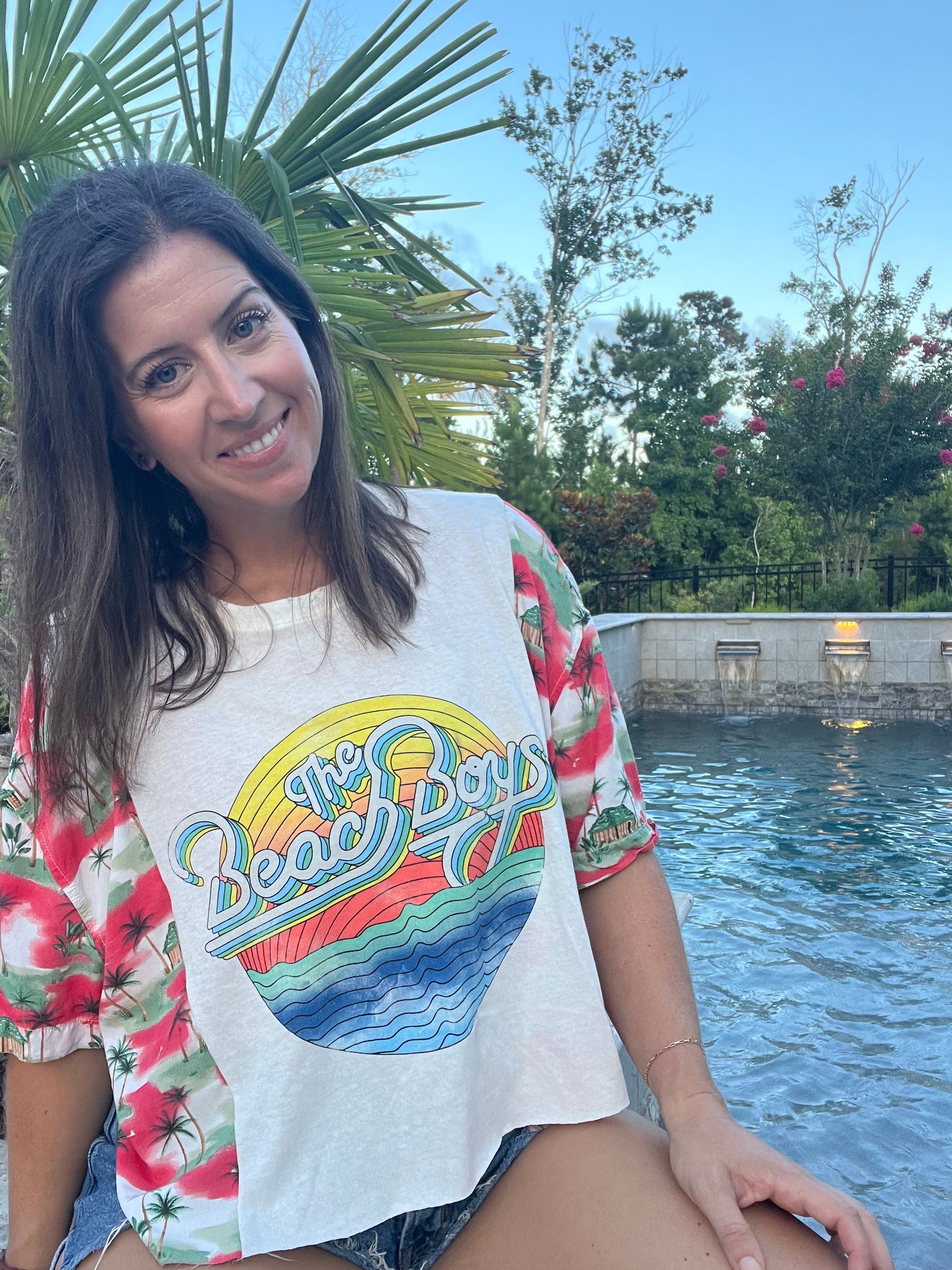 Beach Boys Reworked Hawaiian Shirt - Luna Leigh Collective