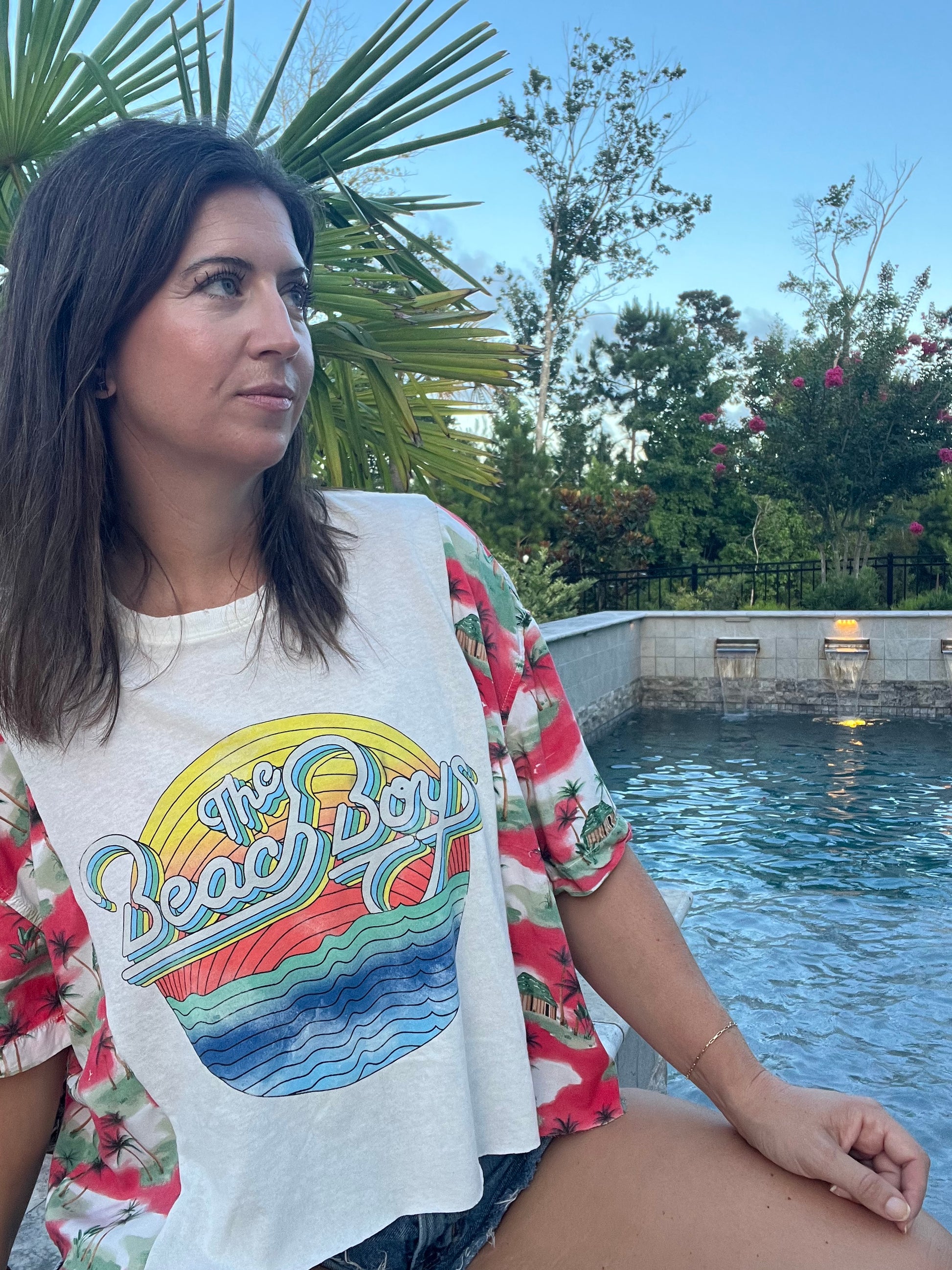 Beach Boys Reworked Hawaiian Shirt - Luna Leigh Collective