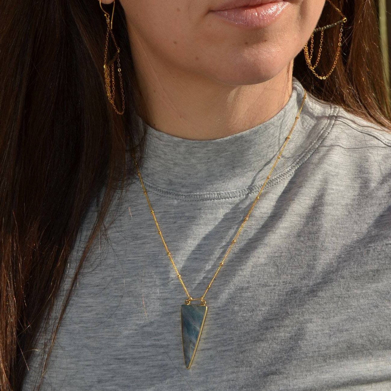 Swan Dive Necklace - Luna Leigh Collective