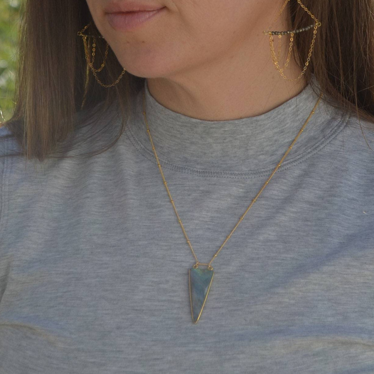 Swan Dive Necklace - Luna Leigh Collective