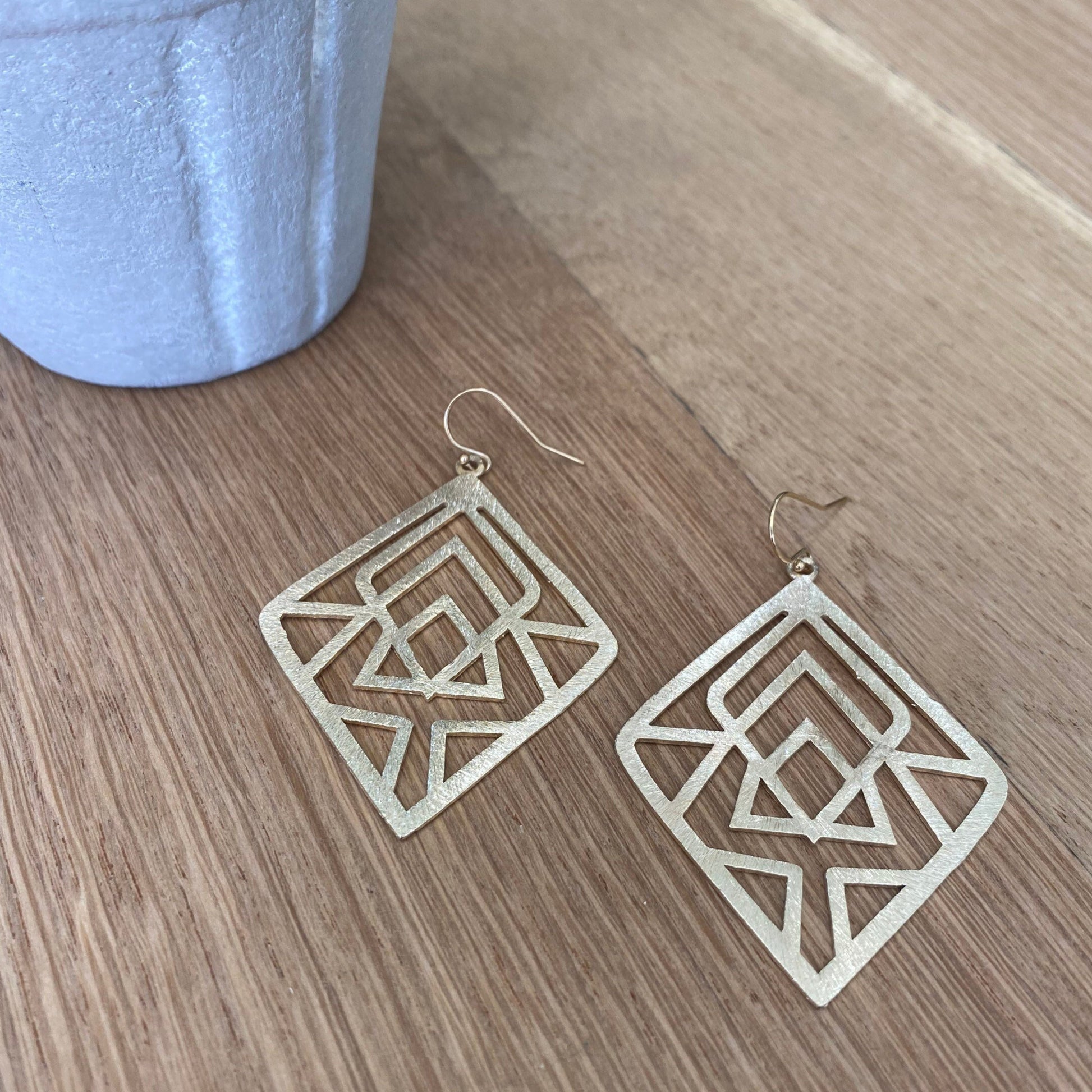 Apache Brass Earings - Luna Leigh Collective